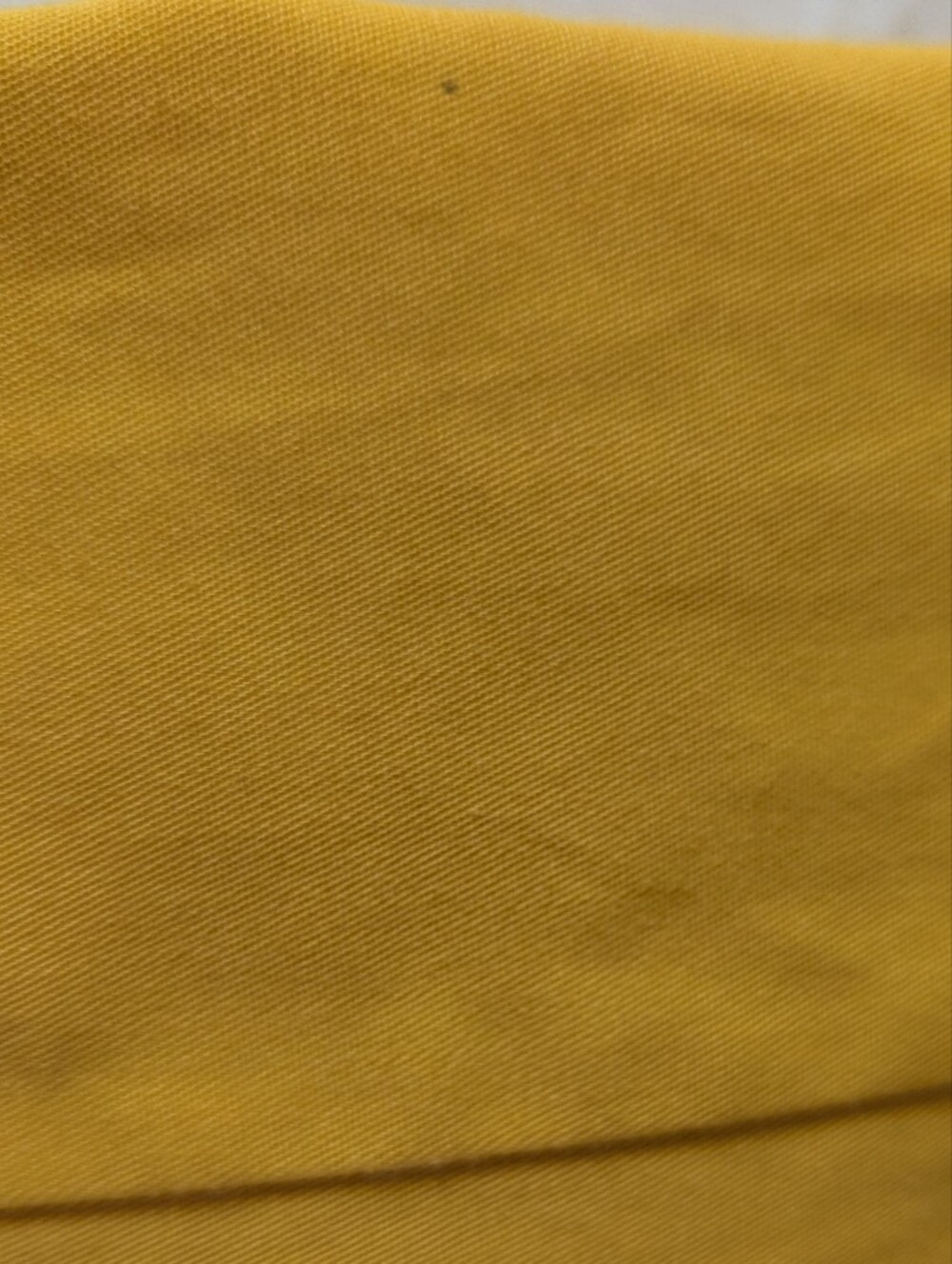 Vintage 70's Made In Canada Bright Yellow Skirt Pockets Midi Sz Small Medium - Picture 12 of 12